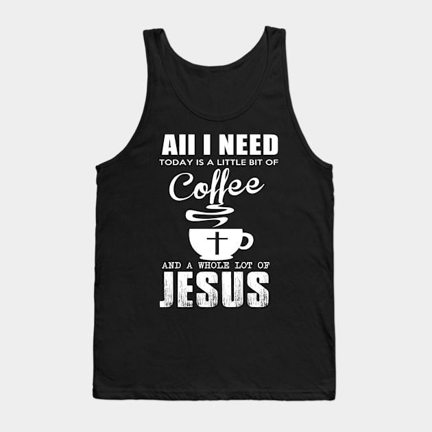 COFFEE JESUS Tank Top by minhhai126